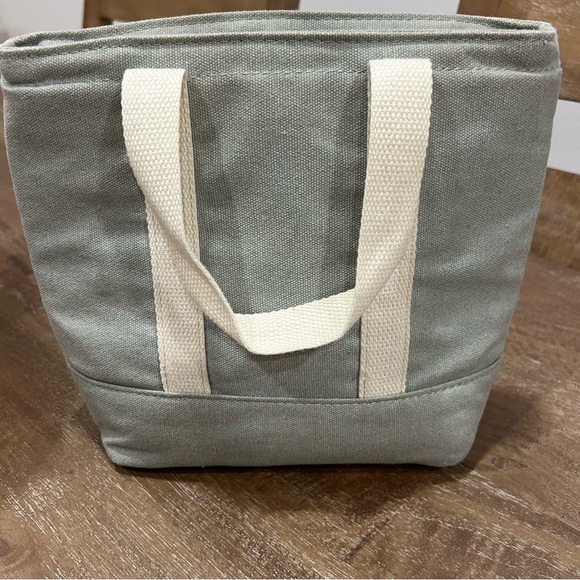 Mini Canvas Lunch Bag - Picture 2 of 7